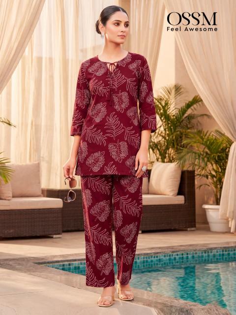 Ossm glamour vol 3 coord set largest wholesale cloth market in india